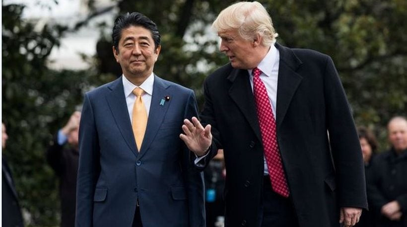 Άμπε – Τραμπ: Αναλαμβάνουν περαιτέρω δράση εναντίον της Βόρειας Κορέας